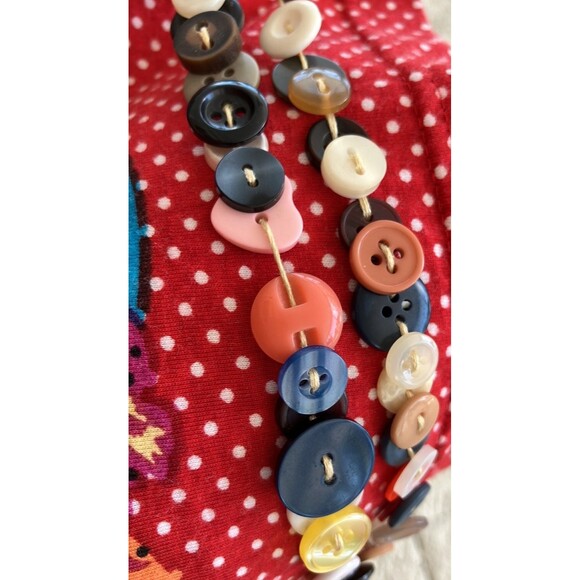 Vintage Paris Button Jewelry Necklace & Bracelet RARE Lot - Picture 5 of 9